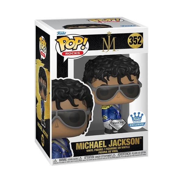 Funko POP Rocks Michael Jackson - Michael Jackson Diamond 352 Vinyl Figure Funko Shop Exclusive