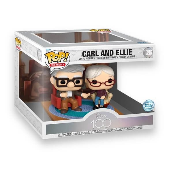 Funko POP Moment Up - Carl and Ellie 1396 Vinyl Figure Special Edition Exclusive