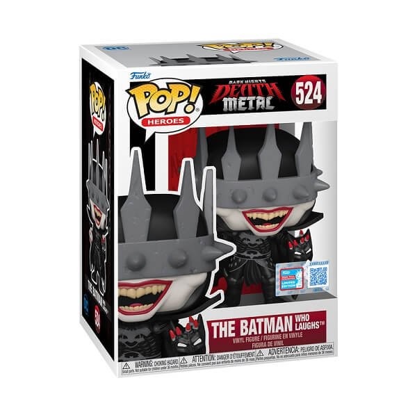 Funko POP Heroes Dark Nights: Death Metal - The Batman Who Laughs 524 Vinyl Figure 2024 Fall Convention Exclusive