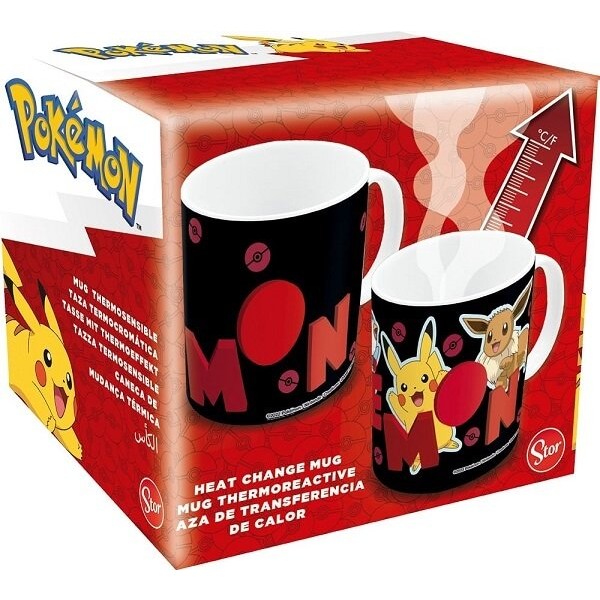 Stor Pokemon Team Mug Κούπα Θερμοκεραμική Λευκή 325ml