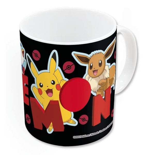 Stor Pokemon Team Mug Κούπα Θερμοκεραμική Λευκή 325ml