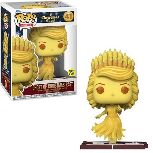 Funko POP Books A Christmas Carol - Ghost of Christmas Past GitD 41 Vinyl Figure