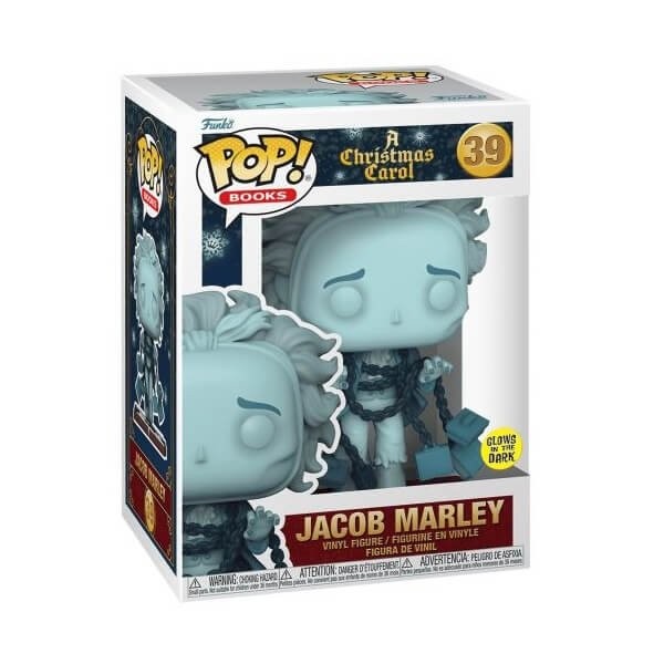 Funko POP Books A Christmas Carol - Jacob Marley GitD 39 Vinyl Figure