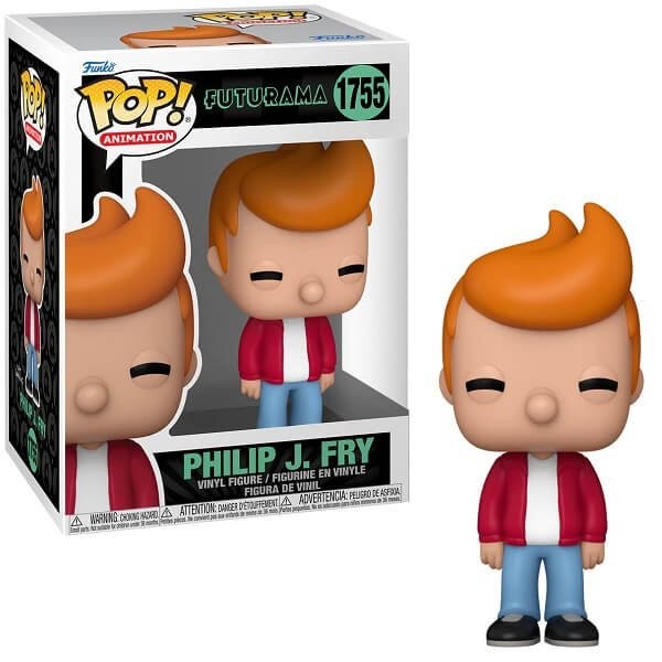 Funko POP Animation Futurama - Philip J. Fry 1755 Vinyl Figure