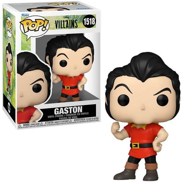 Funko POP Disney Villains - Gaston 1518 Vinyl Figure