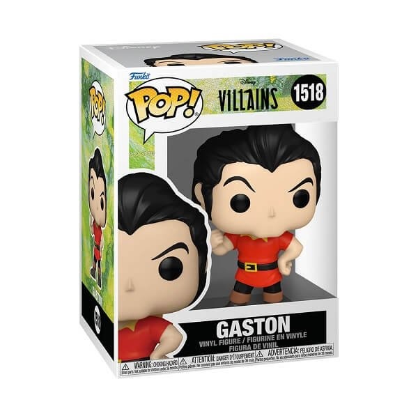 Funko POP Disney Villains - Gaston 1518 Vinyl Figure