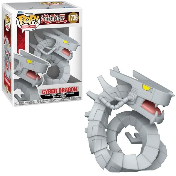Funko POP Animation Yu-Gi-Oh! - Cyber Dragon 1736 Vinyl Figure