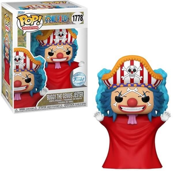 Funko POP Animation One Piece - Buggy the Genius Jester 1778 Vinyl Figure Special Edition