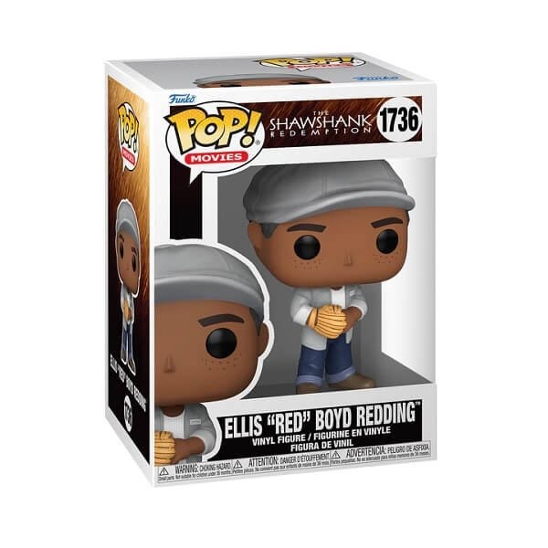 Funko POP Movies The Shawshank Redemption - Ellis "Red" Boyd Redding 1736 Vinyl Figure