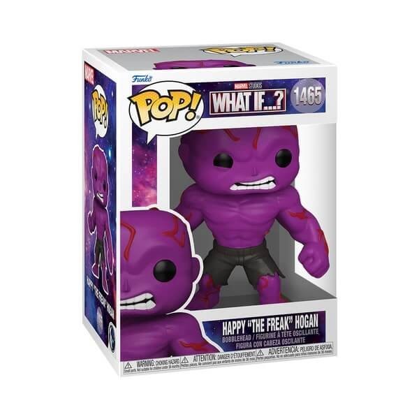 Funko POP Marvel What If? - Happy "The Freak" Hogan 1465 Bobble-Head