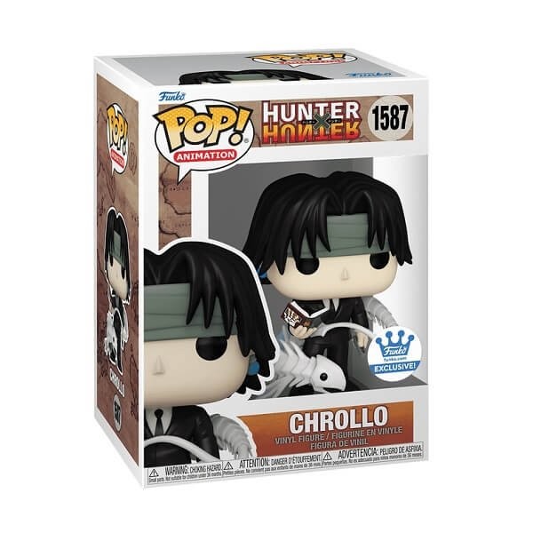 Funko POP Animation Hunter X Hunter - Chrollo 1587 Vinyl Figure Funko Shop Exclusive