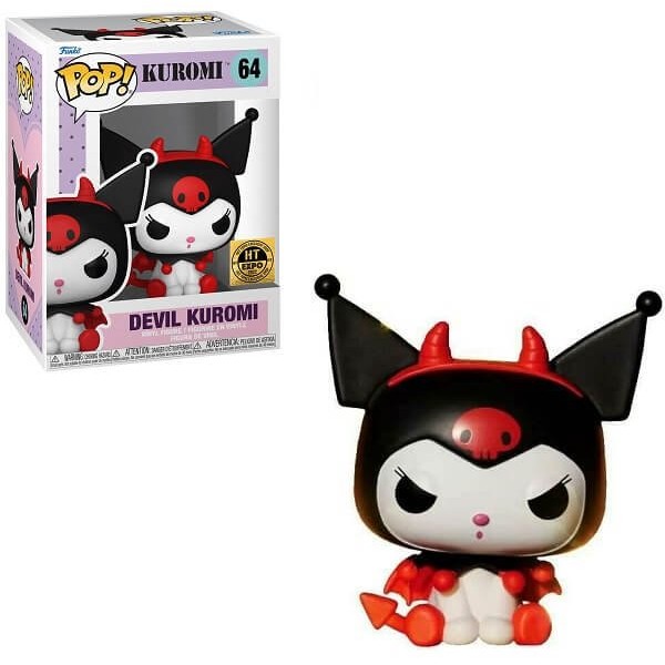 Funko POP Kuromi - Devil Kuromi 64 Vinyl Figure Hot Topic Exclusive Drop Expo 2022