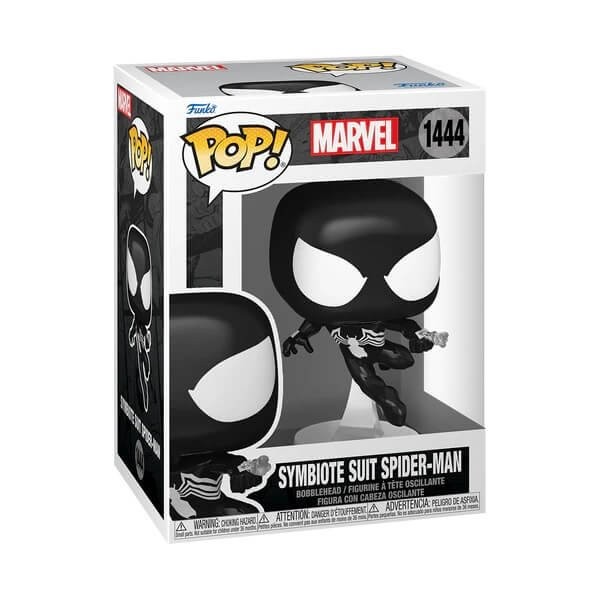 Funko POP Marvel - Symbiote Suit Spider-Man 1444 Bobble-Head