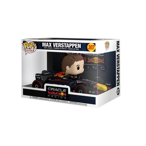 Funko POP Rides Oracle Red Bull Racing - Max Verstappen 307 Vinyl Figure