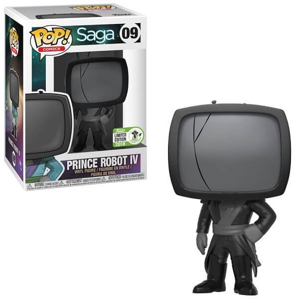 Funko POP Comics Saga - Prince Robot IV 09 Vinyl Figure 2018 ECCC Exclusive