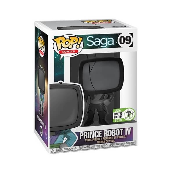 Funko POP Comics Saga - Prince Robot IV 09 Vinyl Figure 2018 ECCC Exclusive