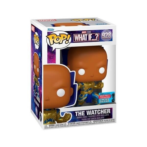 Funko POP Marvel What If? - The Watcher 928 Bobble-Head 2021 Fall Convention Exclusive