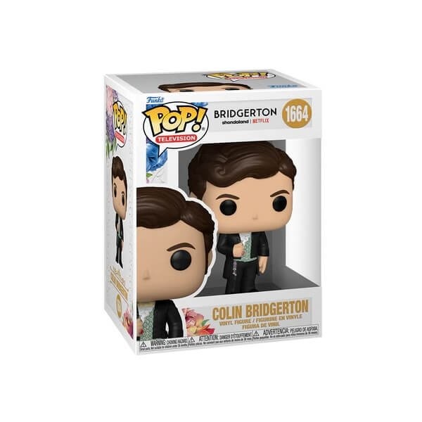 Funko POP Television Bridgerton - Colin Bridgerton 1664 Vinyl Figure 