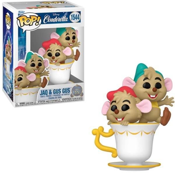 Funko POP Disney Cinderella - Jaq & Gus Gus 1544 Vinyl Figure 