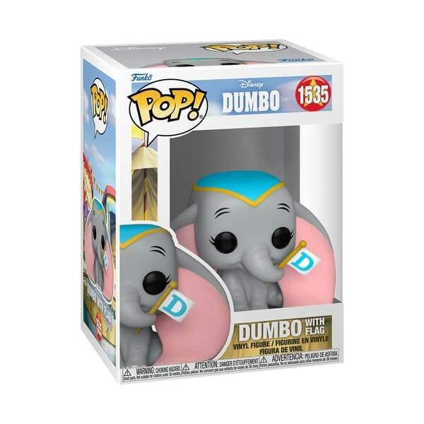 Funko POP Disney Dumbo - Dumbo with Flag 1535 Vinyl Figure