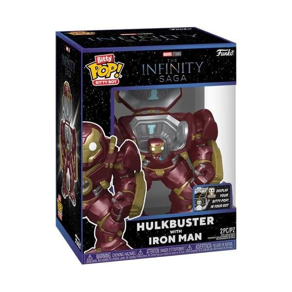 Funko Bitty POP! Bitty Bot Infinity Saga - Hulkbuster with Iron Man 
