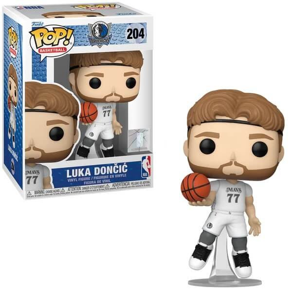 Funko POP Basketball Dallas Mavericks - Luka Doncic 204 Vinyl Figure