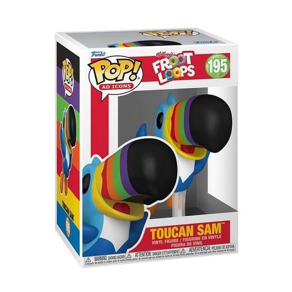Funko POP Ad Icons Kellogg's Froot Loops - Toucan Sam 195 Vinyl Figure 