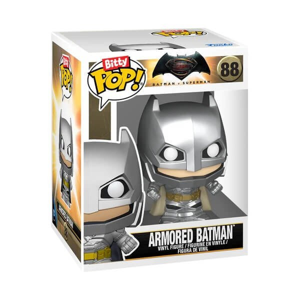 Funko Bitty POP Rides Heroes - Batman with Batmobile Vinyl Figure