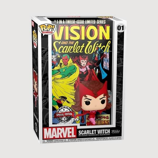 Funko POP Comic Covers Marvel The Vision and the Scarlet Witch - Scarlet Witch 01 Vinyl Figure Special Edition