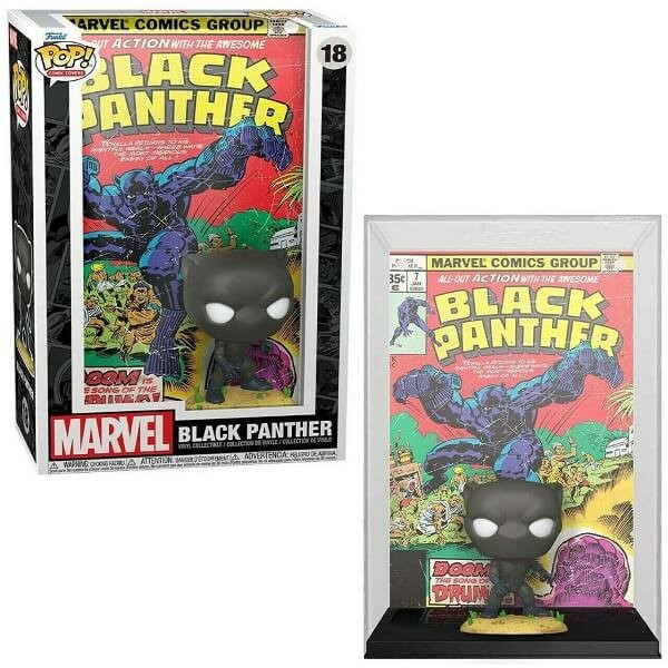 Funko POP Comic Covers Marvel Black Panther - Black Panther 18 Vinyl Figure