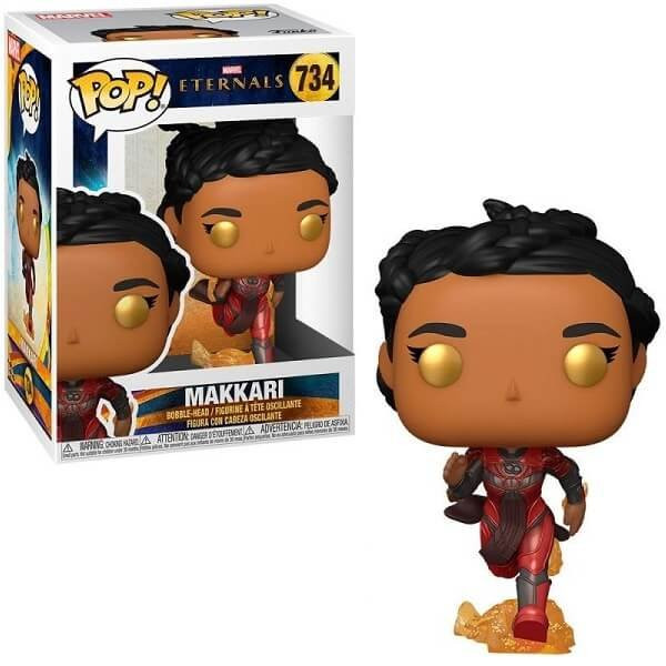Funko POP Marvel Eternals - Makkari 734 Bobble-Head