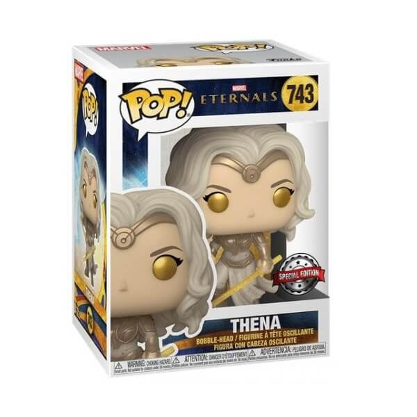 Funko POP Marvel Eternals - Thena 743 Bobble-Head Special Edition
