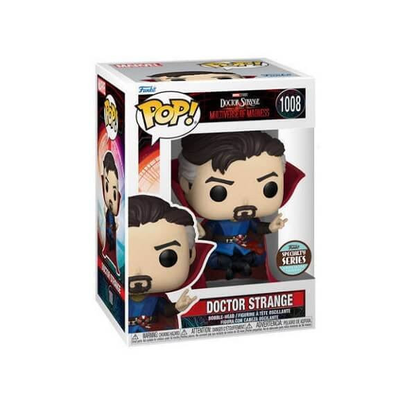 Funko POP Marvel Doctor Strange in the Multiverse of Madness - Doctor Strange 1008 Bobble-Head Specialty Series