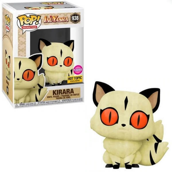Funko POP Animation Inuyasha - Kirara Flocked 938 Vinyl Figure Hot Topic Exclusive