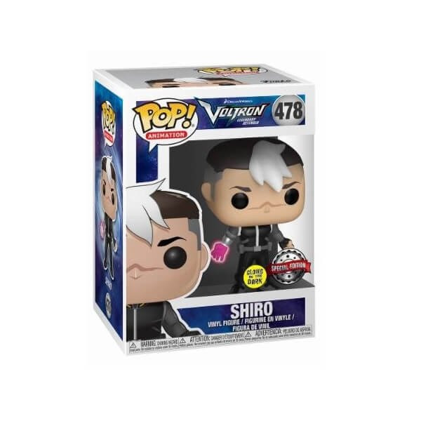 Funko POP Animation Voltron: Legendary Defender - Shiro GitD 478 Vinyl Figure Special Edition