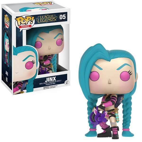 Funko POP Games League of Legends - Jinx 05 Vinyl Figure