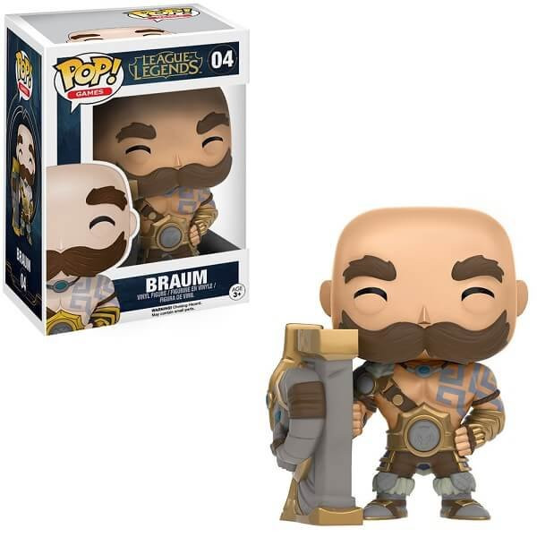 Funko POP Games League of Legends - Braum 04 Vinyl Figure