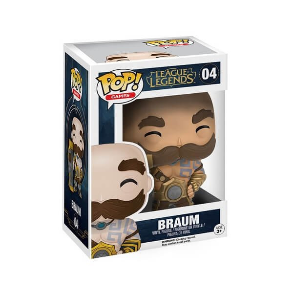 Funko POP Games League of Legends - Braum 04 Vinyl Figure