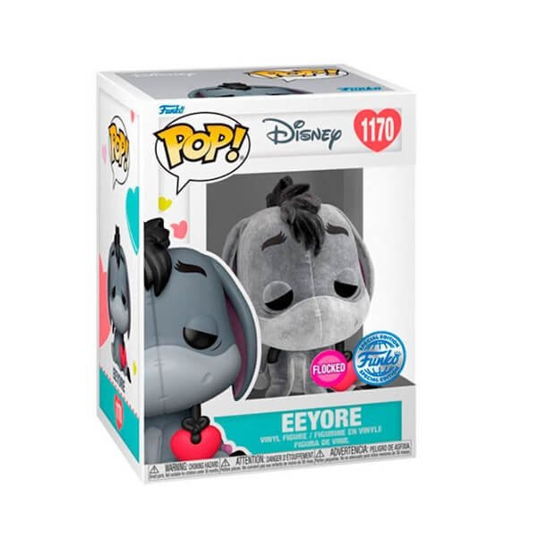 Funko POP Winnie the Pooh - Eeyore Flocked 1170 Vinyl Figure Special Edition