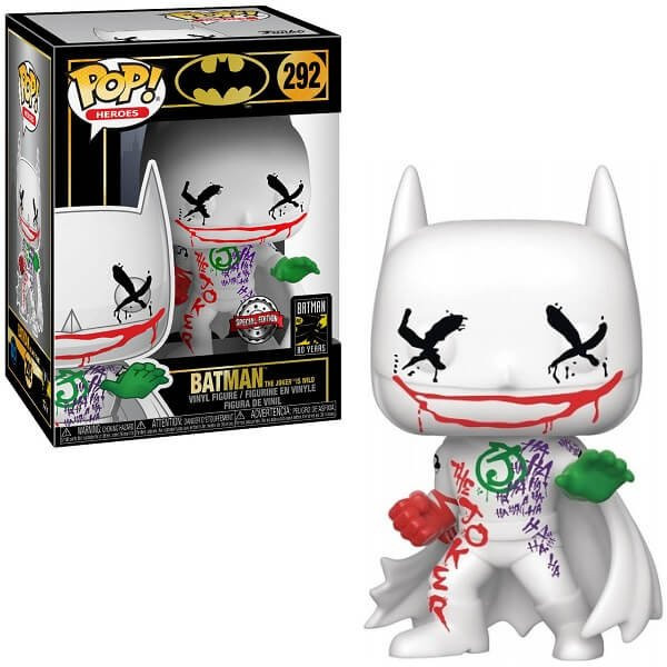Funko POP Heroes Batman - Batman (The Joker is Wild) 292 Vinyl Figure Special Edition 
