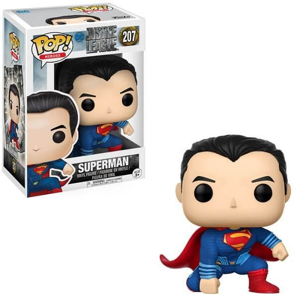 Funko POP Movies DC Justice League - Superman 207 Vinyl Figure 