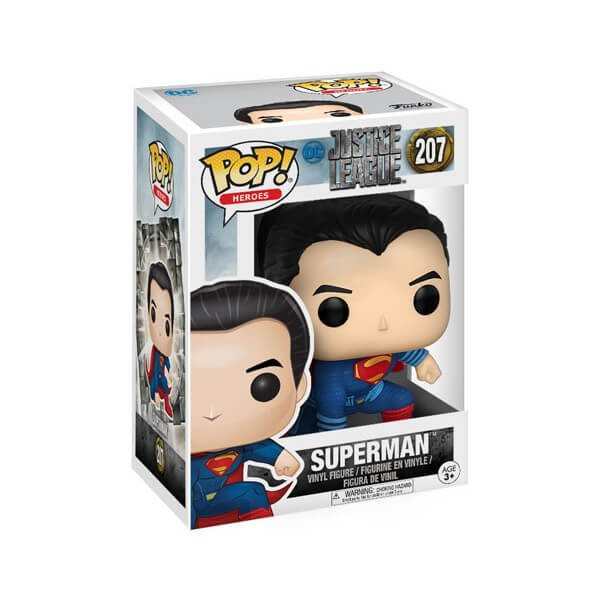 Funko POP Movies DC Justice League - Superman 207 Vinyl Figure 