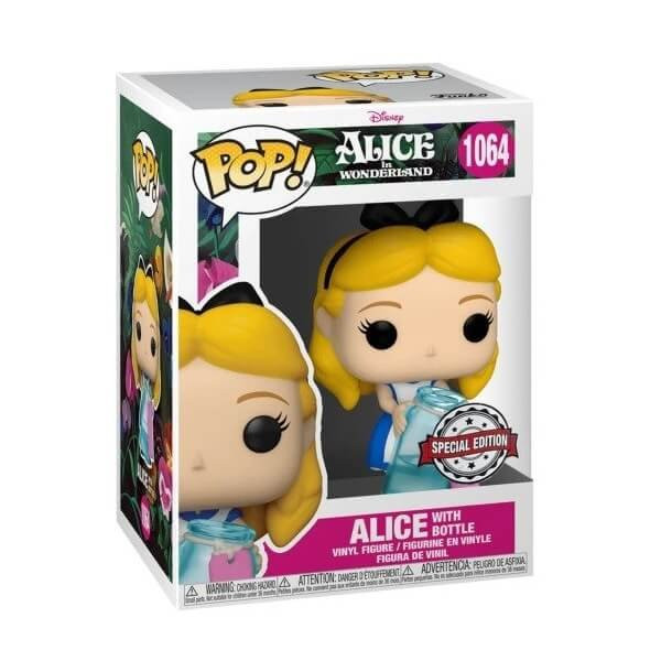 Funko POP Alice in Wonderland - Alice with Bottle 1064 Vinyl Figure Special Edition
