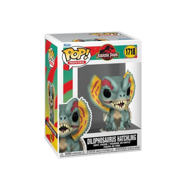 Funko POP Movies Jurassic Park - Dilophosaurus Hatchling 1718 Vinyl Figure 