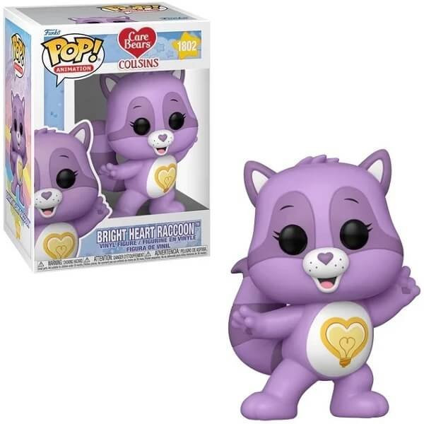 Funko POP Animation Care Bears & Cousins - Bright Heart Raccoon 1802 Vinyl Figure