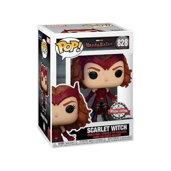 Funko POP Marvel WandaVision - Scarlet Witch 828 Vinyl Figure Special Edition Exclusive