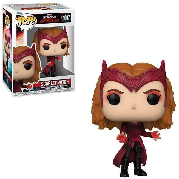 Funko POP Marvel Doctor Strange in the Multiverse of Madness - Scarlet Witch 1007 Bobble-Head