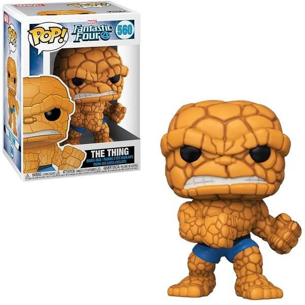 Funko POP Marvel Fantastic Four - The Thing 560 Bobble-Head