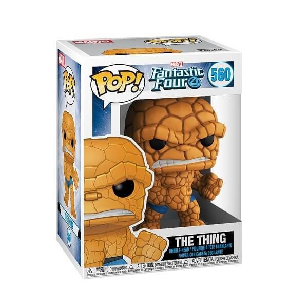 Funko POP Marvel Fantastic Four - The Thing 560 Bobble-Head