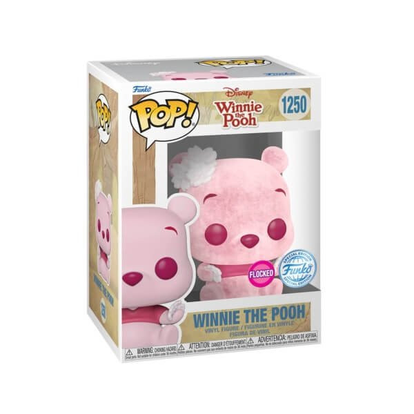 Funko POP Winnie the Pooh - Winnie the Pooh Flocked 1250 Vinyl Figure Special Edition